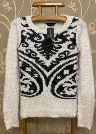 Очень красивый и стильный брендовый вязаный свитер 22.2 фото