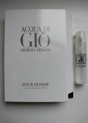 Туалетна вода giorgio armani acqua di gio pour homme1 фото