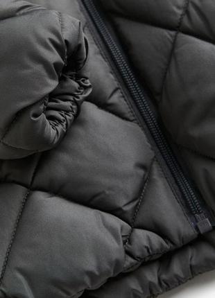Стеганая куртка пуховик h&amp;m 1,5-2 года для девочки мальчика9 фото