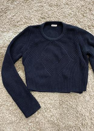 Укороченный свитшот женский