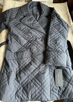 Tommy hilfiger куртка-пальто, весна-осень, оригинал, размер xs1 фото