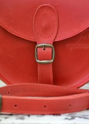 Crazy_saddle bag_mini. wb_071_red4 фото