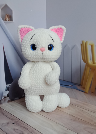 Корица,игрушка котик, кот плюшевый