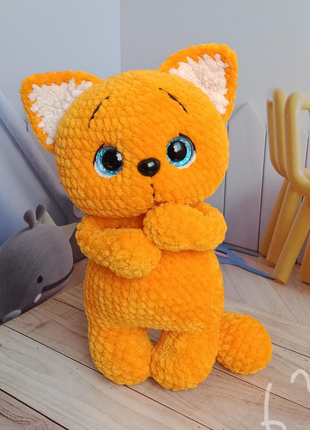 Корица,игрушка котик, кот плюшевый3 фото