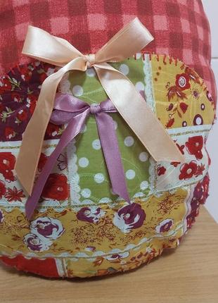 Подушка декоративная сова hand made ручная работа.3 фото