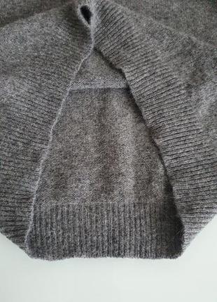 Шерстяной удлинённый свитер, джемпер mia cossotta8 фото