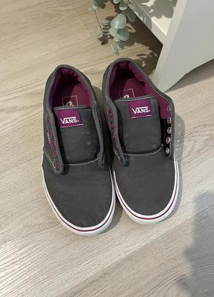 Кеди vans atwood canvas pewter , оригінал2 фото