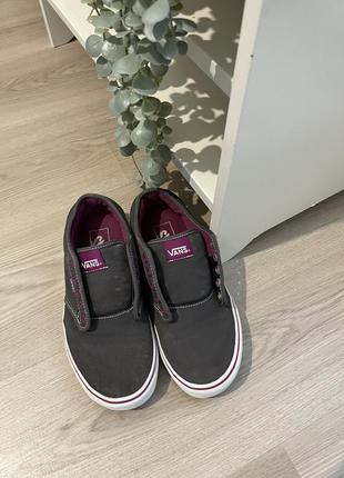 Кеди vans atwood canvas pewter , оригінал10 фото