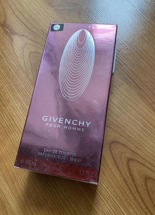 Мужские духи givenchy pour homme 100 ml.