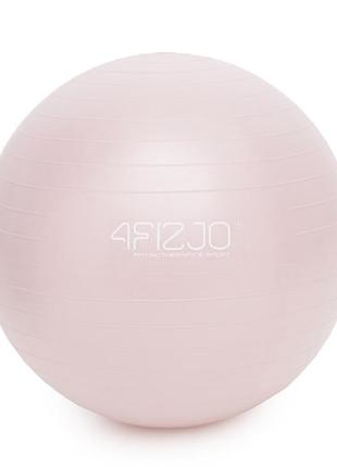 М'яч для фітнесу (фітбол) 4fizjo 65 см anti-burst 4fj0401 pink9 фото
