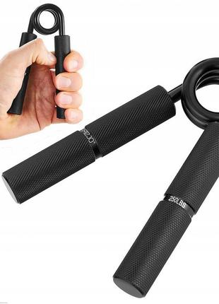 Эспандер кистевой 4fizjo 113 кг металлический black (p-5907739313393)