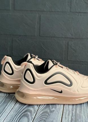 Распродажа! nike air max 720 кроссовки женские пудровые розовые бежевые весенние демисезонные демисезон осенние летние кеды на баллоне найк4 фото