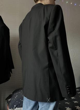 ‼️продаю терміново до 20 травня‼️ новий чоловічий чорний концертний діловий костюм з атласними вставками ( брюки та піджак ) з бірками. жакет та штани3 фото