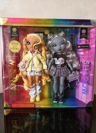 Куклы rainbow high madison twins. оригинал5 фото