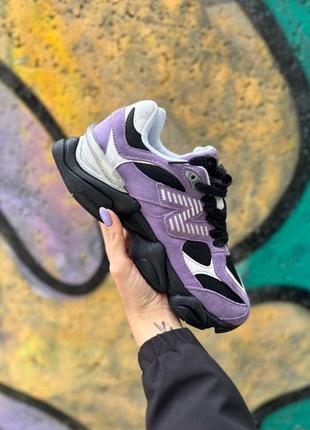 Унісекс кросівки new balance 9060 violet noir