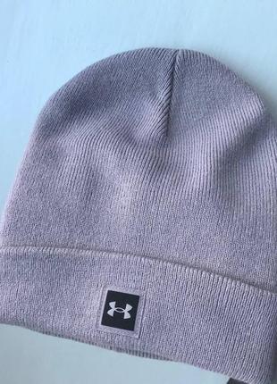 Шапка under armour фиолетовая