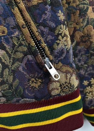Жіноча куртка бомбер sandro paris kenzy floral jacquard6 фото