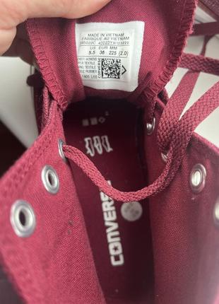 Converse высокие кеды конверс3 фото