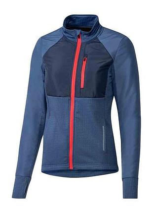 Ветровка со светоотражающими элементами для женщины crivit 391529 синий