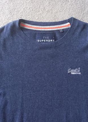 Брендова кофта светр superdry.6 фото