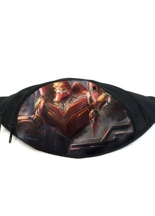 Поясная сумка бананка евангелион evangelion (gb evan 039) gear bag черная