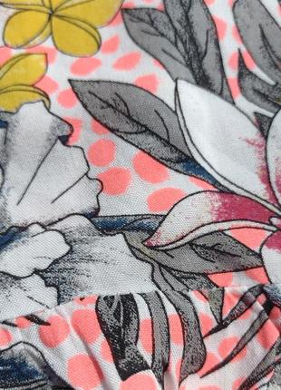 Яркая разноцветная блуза цветочный принт garcia8 фото