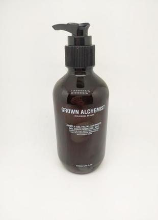 Нежный очищающий гель для лица grown alchemist gentle gel facial cleanser:geranium leaf,bergamot,ros