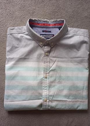 Брендова сорочка теніска superdry.