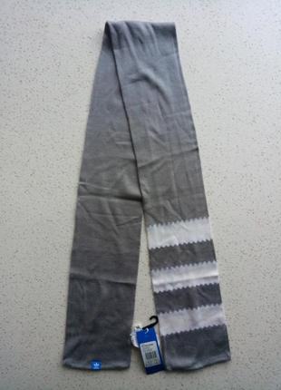 Новий шарф adidas originals ac logo scarf grey