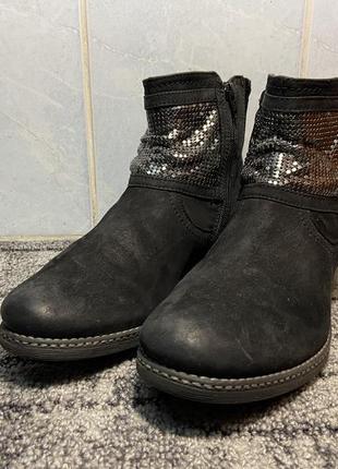 Кожаные ботинки gаbor 41р