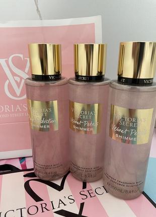 Парфюмированный спрей мист victoria’s secret pure seduction shimmer,мист для тела виктория сикрет1 фото