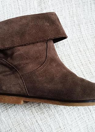 Чоботи naviboot швейцарія. замша. новий стан. чоботи короткі.