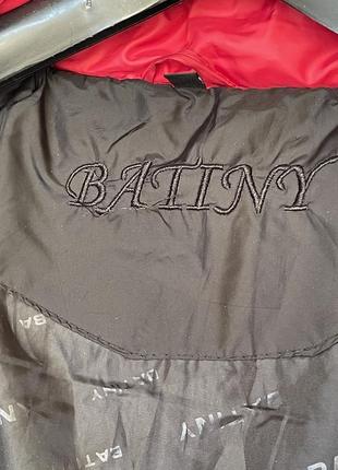 Куртка женская батал красная большой размер на синтепоне стеганая batiny5 фото