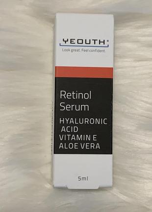 Yeouth retinol serum сыворотка против старения с ретинолом, 5 мл