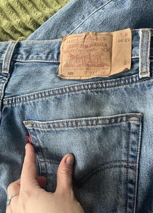 Levi's джинсы момы синие с разрезом сзади2 фото