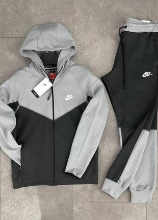 Чоловічий спортивний костюм мужской спортивный трикотажный костюм nike tech fleece 2024