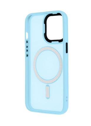 Чохол для смартфона cosmic magnetic color hq for apple iphone 13 pro light blue2 фото