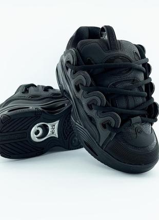 Мужские кроссовки osiris d3 og "black"6 фото