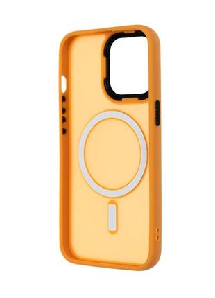 Чохол для смартфона cosmic magnetic color hq for apple iphone 13 pro orange2 фото