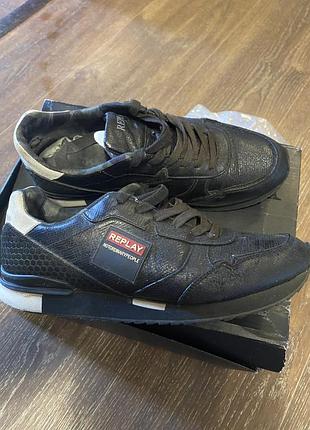 Кросівки replay, сліпони preppy