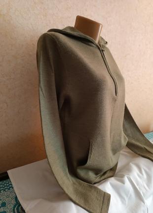 Кофта женская из мериносовой шерсти.3 фото