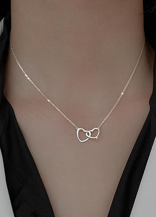 Подвеска сердечка цепочка подвеска сердечки