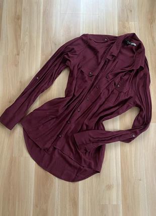 Женская рубашка трендового цвета