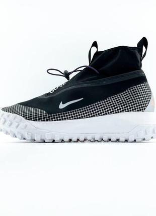 Мужские кроссовки nike acg mountain fly gore-tex "black/white"