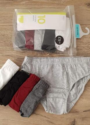 Mark&spencer 5-6(116) трусики на мальчика бомбезного качества!
