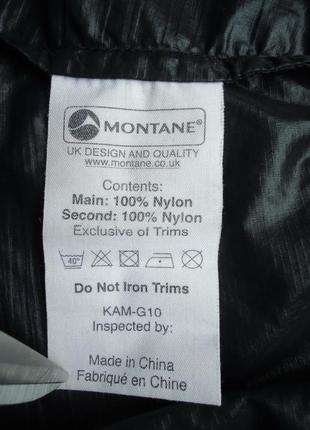 Штаны брюки трекинговые montane featherlite pertex microlight black ветрозащитные туризм (l)9 фото