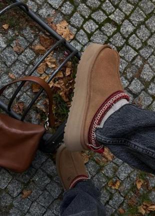 Уггі угги уги угі ugg tazz tasman chestnut