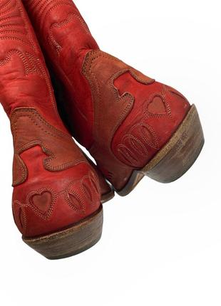 Ковбойські вінтажні чоботи від sancho boots7 фото
