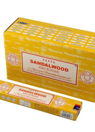 Sandal wood (сандал)(15 gms) (satya) масала благовоние