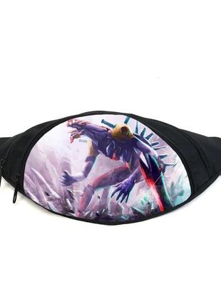 Поясная сумка бананка евангелион evangelion (gb evan 05) gear bag черная